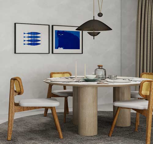 Interior Decoration for Villa Living Room Kea Island Cyclades