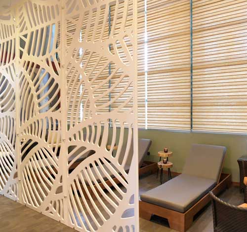 Interior Decoration for Wellness Oasis Spa Casino Loutraki