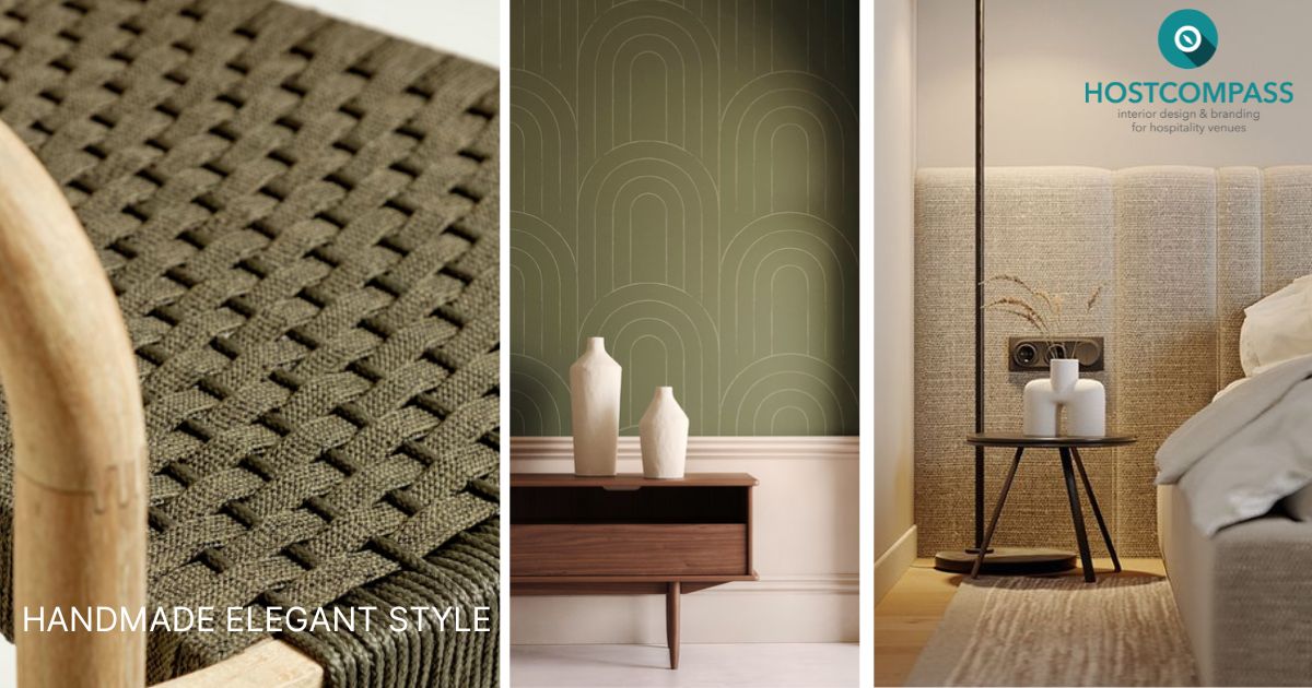 handmade elegant style διακοσμηση ξενώνα