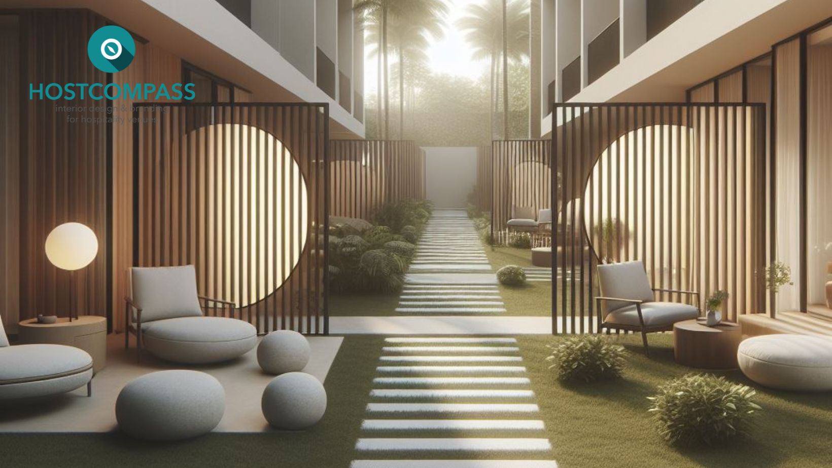 Διαχωριστικά Εξωτερικού Χώρου Ξενοδοχείου και Βίλλας